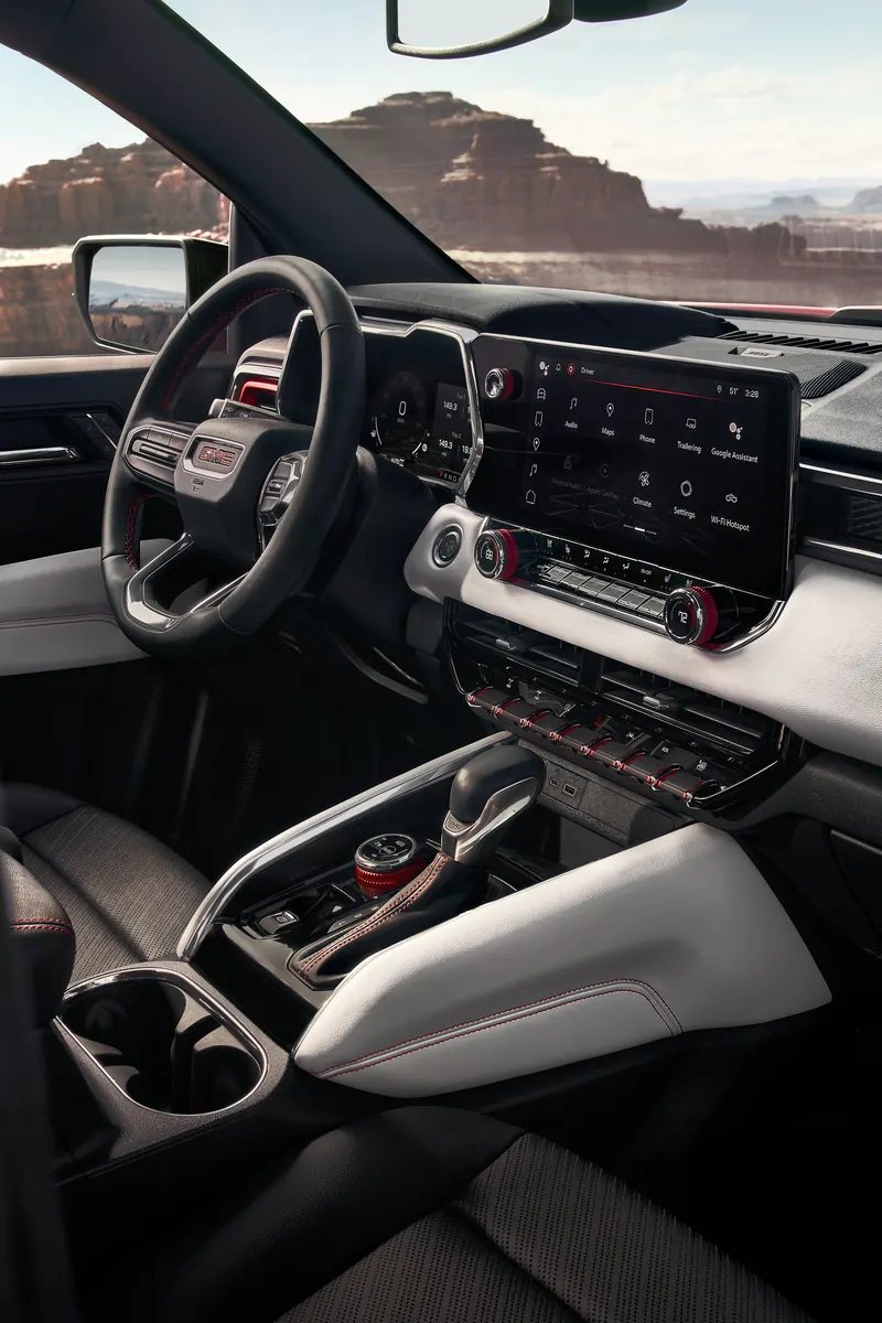2026 GMC Canyon infotainment system at Norfolk Motor Company in NORFOLK NE
